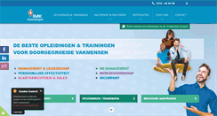 Desktop Screenshot of imkopleidingen.nl